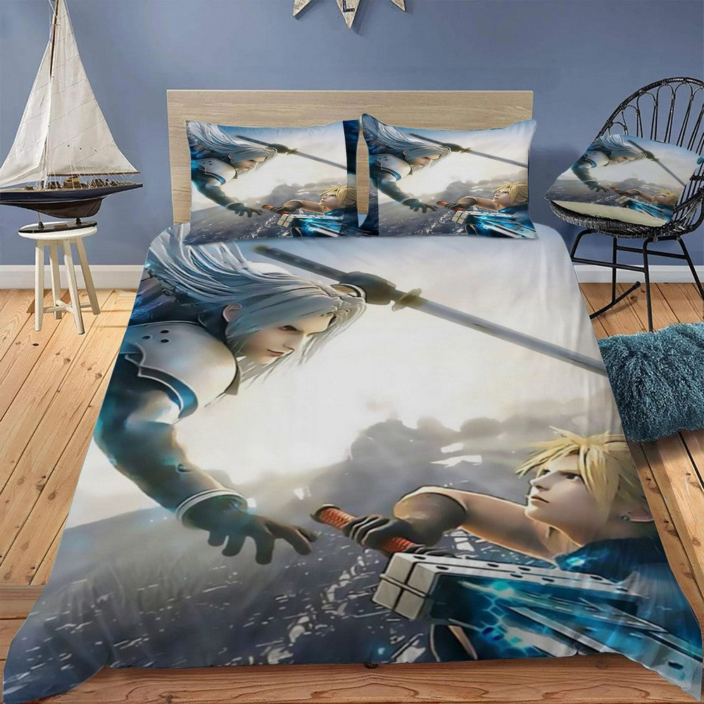 Final Fantasy Bedding Set (Duvet Cover & Pillow Shams)