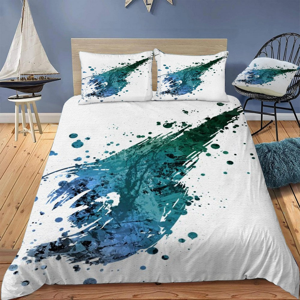 Final Fantasy VII Bedding Set (Duvet Cover & Pillow Shams)