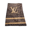 Flannel blankets brown 457#