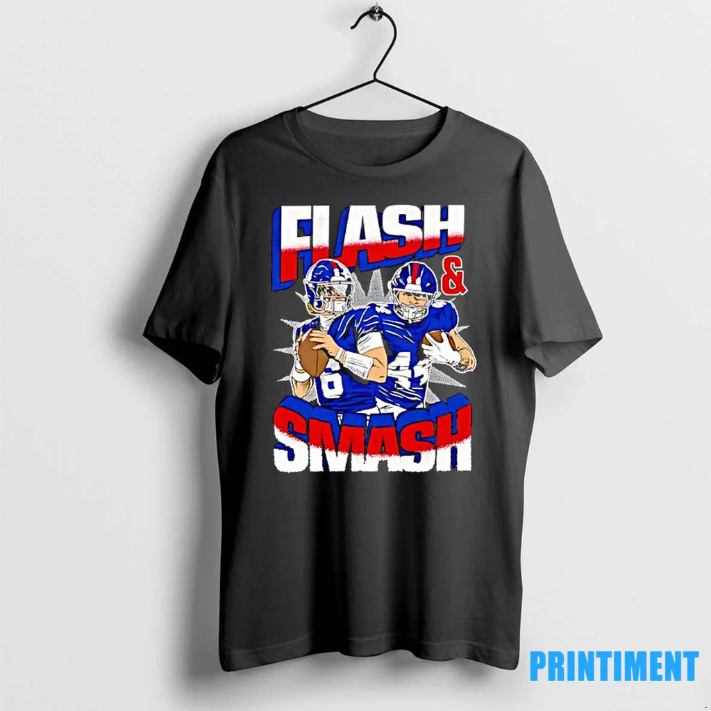 Flash Dart And Skattebo New York Giants Football Tshirts Sweater