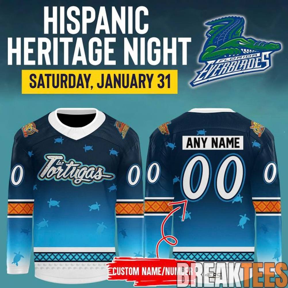 Florida Everblades 2026 Hispanic Heritage Night Hockey Jersey