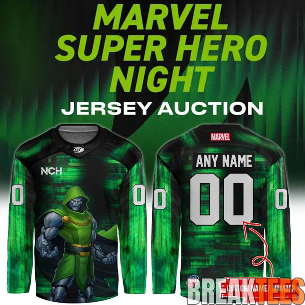 Florida Everblades 2026 Marvel Super Hero Night Hockey Jersey