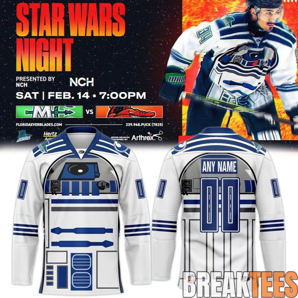 Florida Everblades Star Wars Night Hockey Jersey
