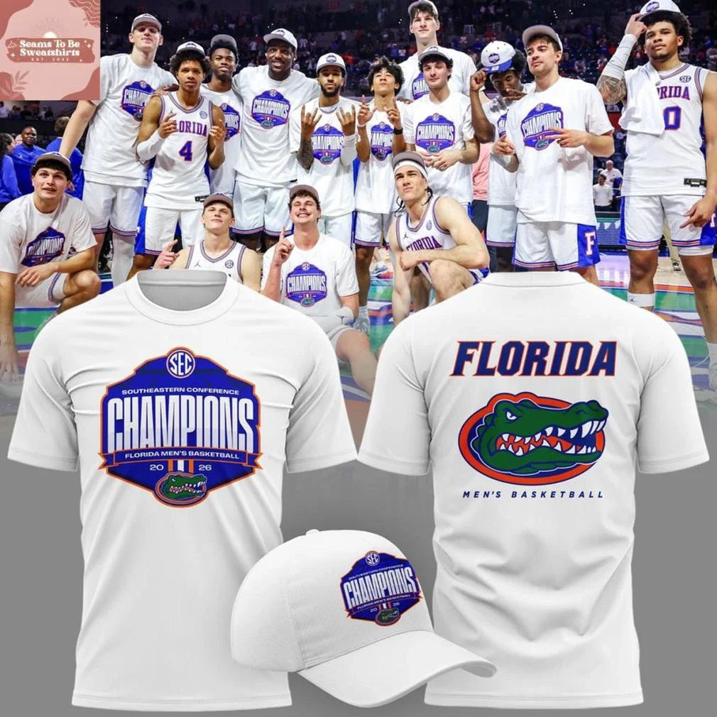 Florida Gators Men’s Basketball 2026 SEC Southeastern Conference Champions Shirt