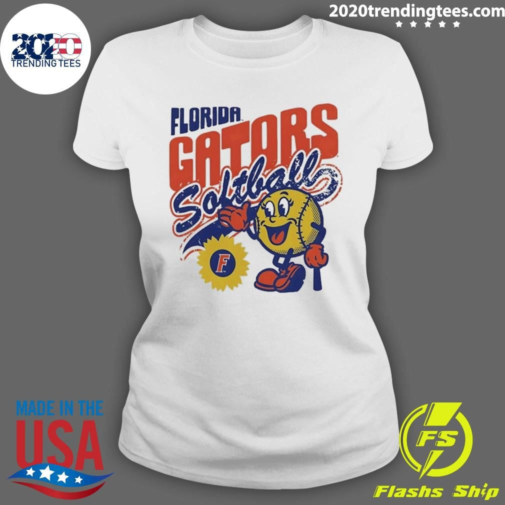 Florida Gators Softball Sunflower Graphic Shirt