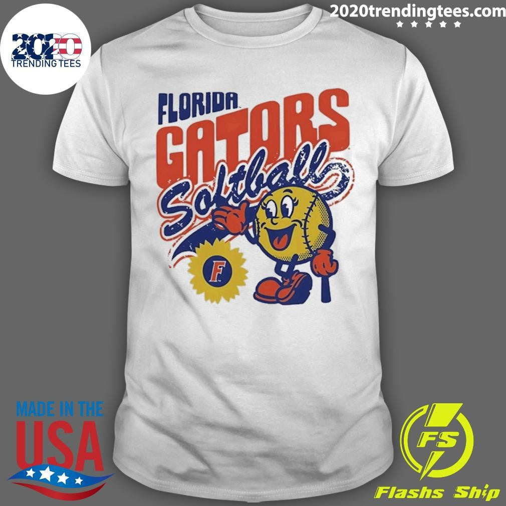Florida Gators Softball Sunflower Graphic Shirt