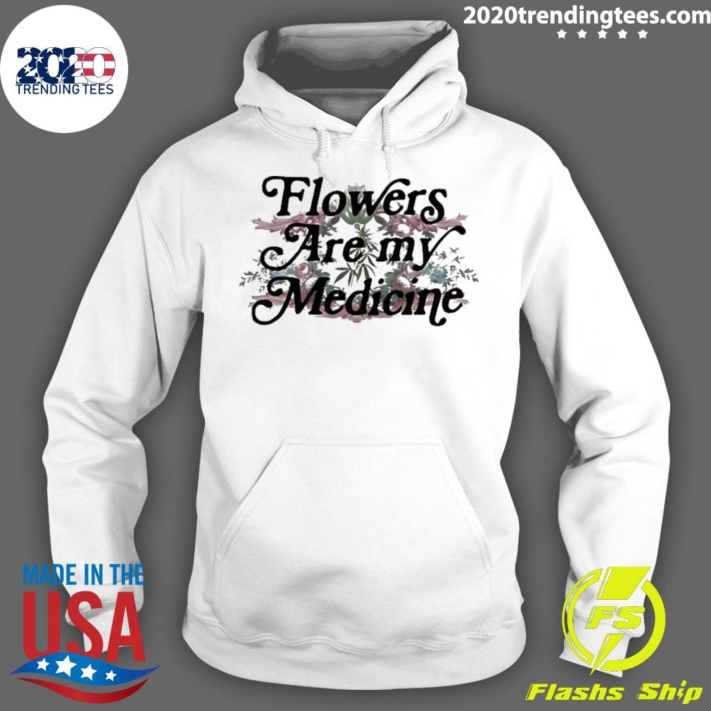 Flowers Are My Medicine X Garden State Hemp Shirt