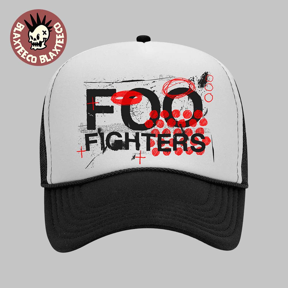 Foo Fighters Your Favorite Toy Album Merch Logo Trucker Hat