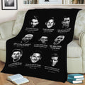 Football Legends Fleece Throw Blanket