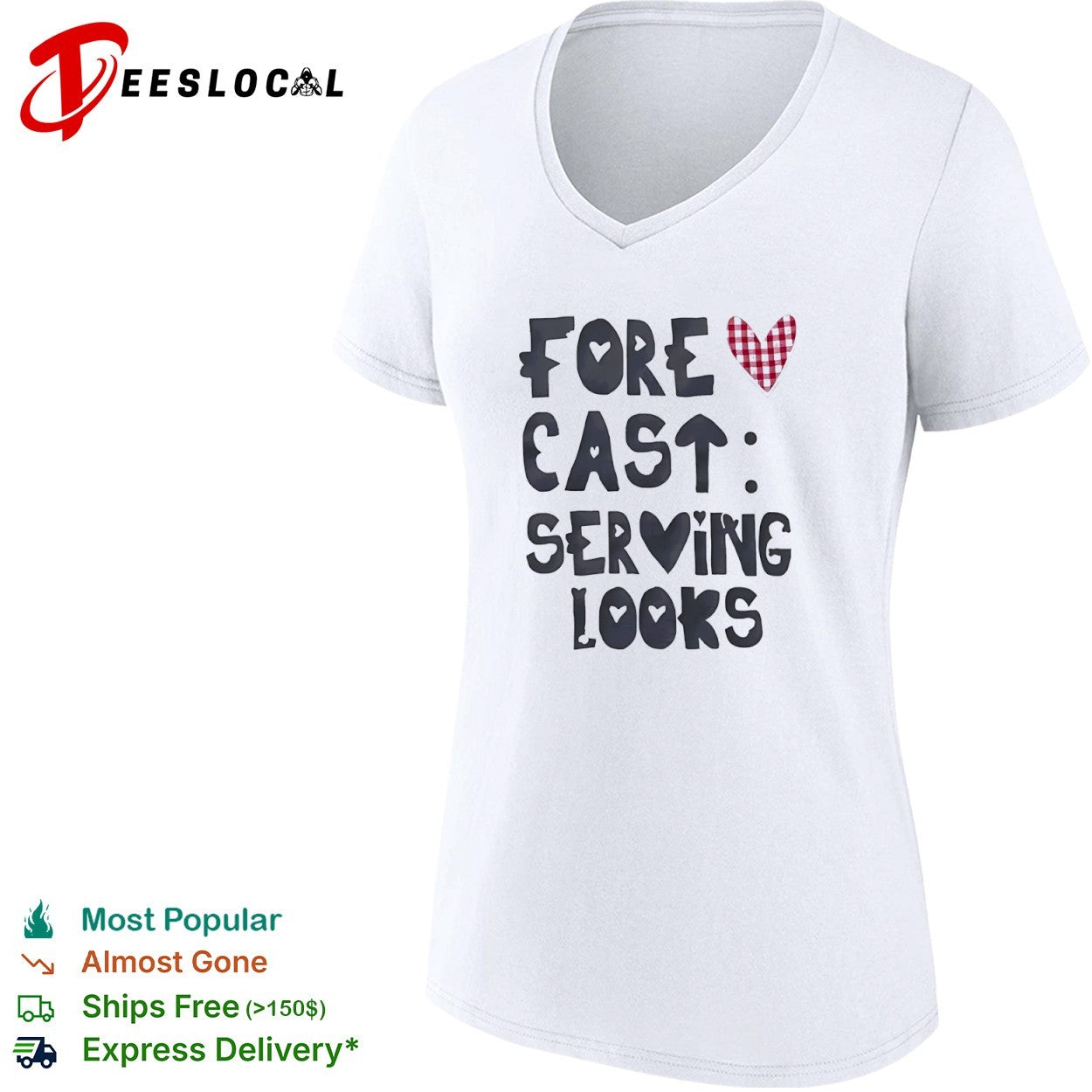 Forecast serving looks shirt