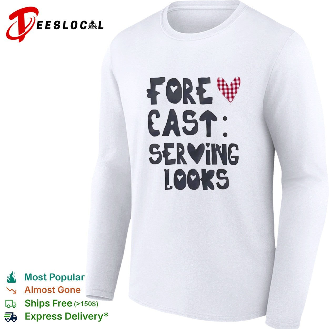 Forecast serving looks shirt