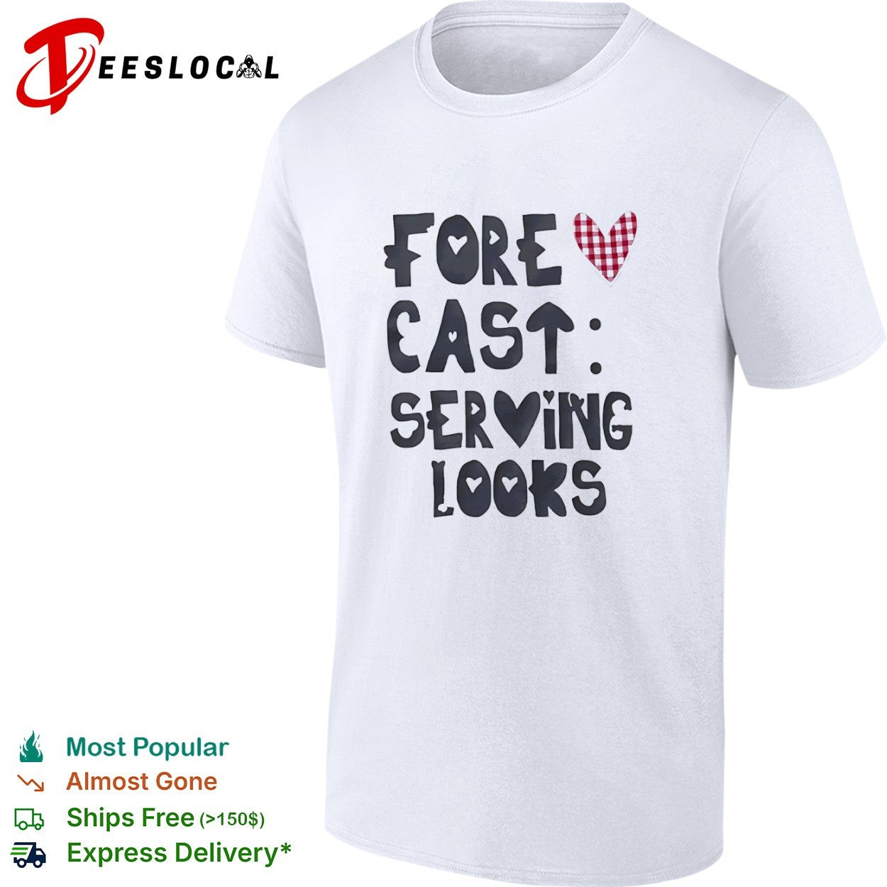 Forecast serving looks shirt