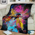 Freddie Mercury Fleece Throw Blanket