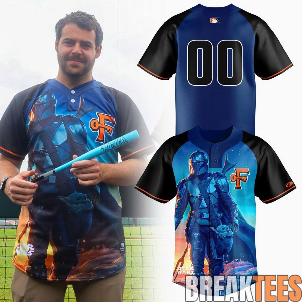 Frederick Keys 2026 Star Wars Night Custom Baseball Jersey