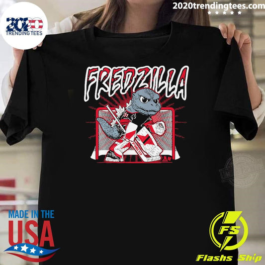 FredZilla Godzilla and Frederik Andersen 2026 Tee Shirt