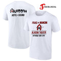 Frias vs Mancini Aladdin theater hotel and casino shirt