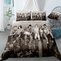 Friends Manhattan Skyline Bedding Set (Duvet Cover & Pillow Shams)