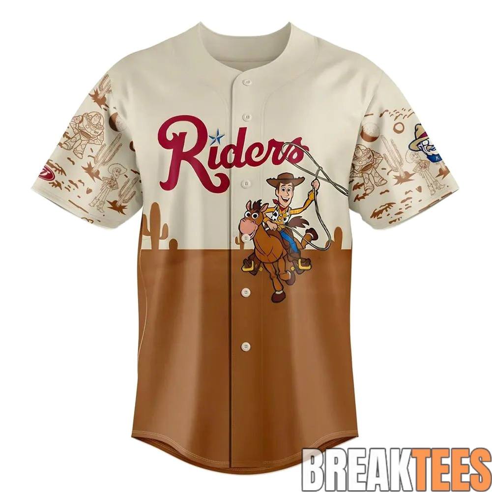 Frisco RoughRiders x Toy Story Night 2026 Custom Baseball Jersey