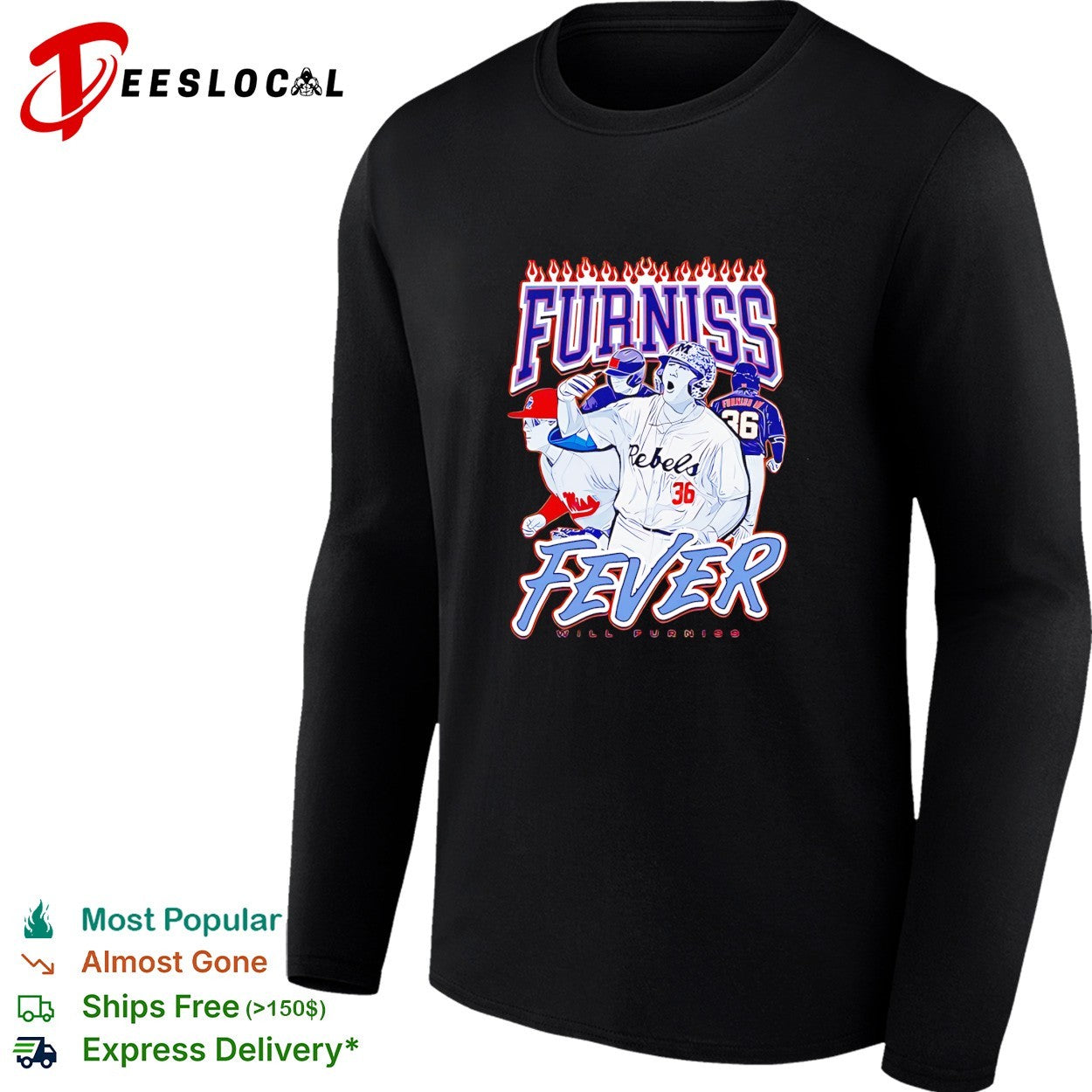 Furniss Fever Ole Miss Rebels Will Furniss vintage shirt
