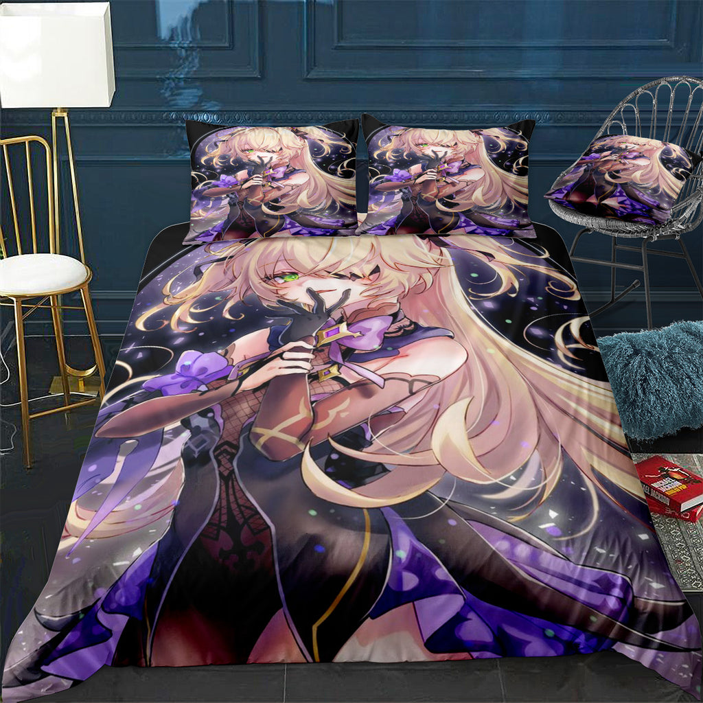 GENSHIN IMPACT Bedding Set (Duvet Cover & Pillow Shams)
