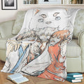 GINTAMA Fleece Throw Blanket