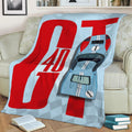 GT40 Ken Miles Top Tribute Fleece Throw Blanket