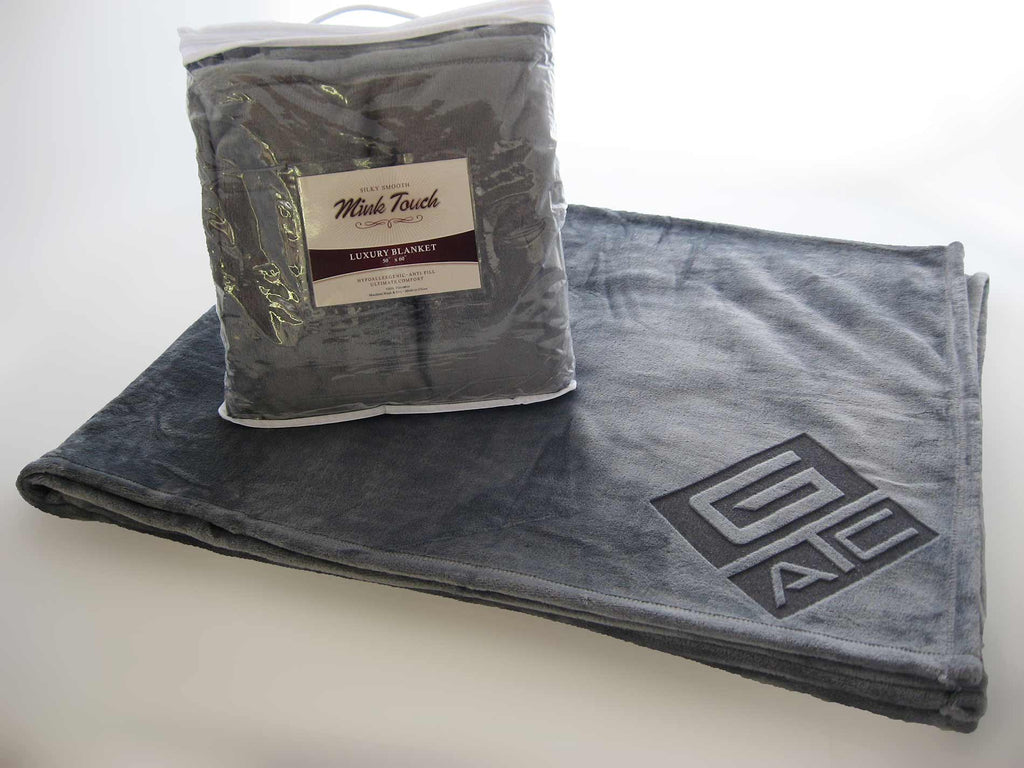 Cloud Mink Touch Throw <i>Laser Etched</i>