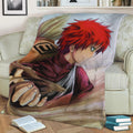 Gaara anime Fleece Throw Blanket