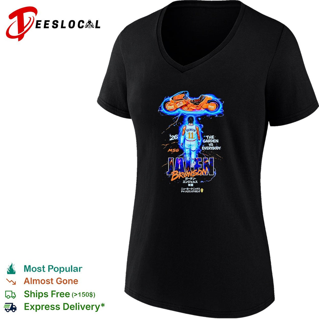 Garden versus everybody motorcycle anime number 11 poster shirt