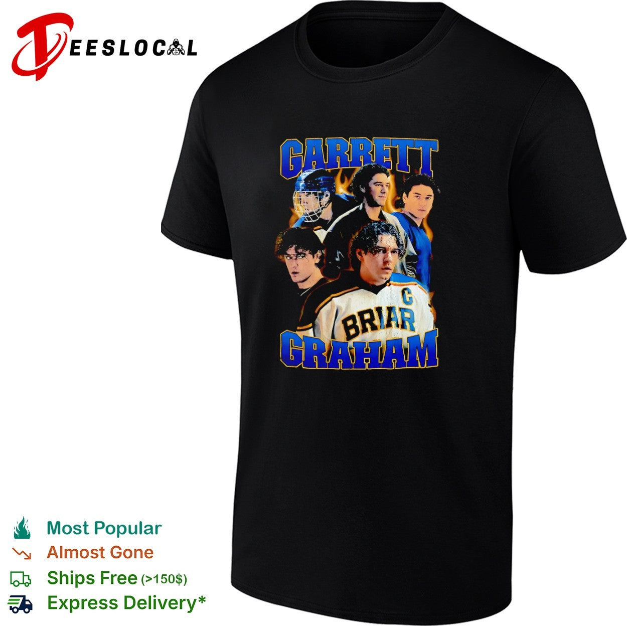 Garrett Graham Briar Hockey Off Campus Elle Kennedy Book Inspired Graphic shirt