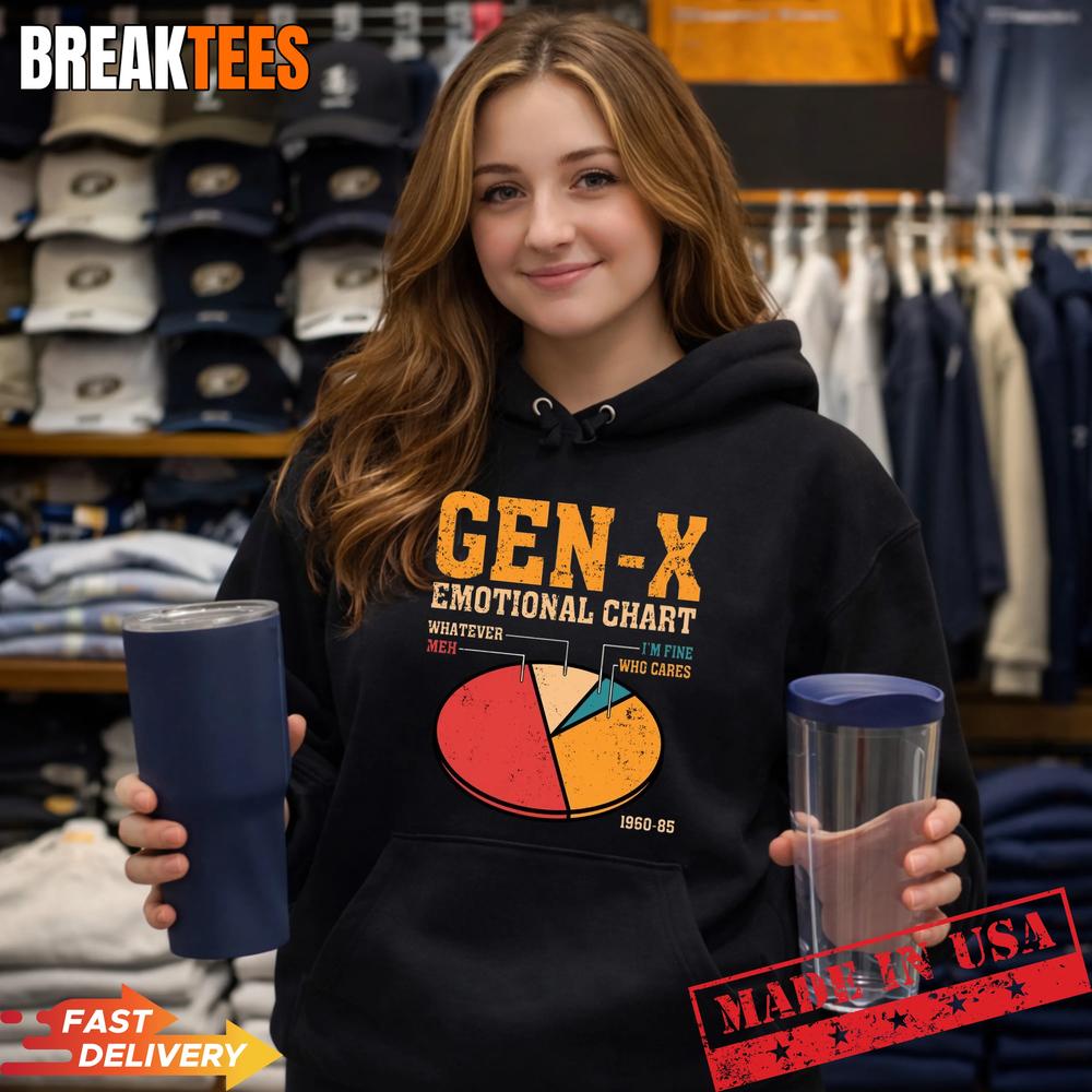 Gen-X Emotional Chart T-Shirt