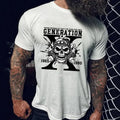 Gen X Skull Shirt Proud Member Fck Your Feelings Generation X Shirt Short Sleeve Casual Menswear Top T-Shirts