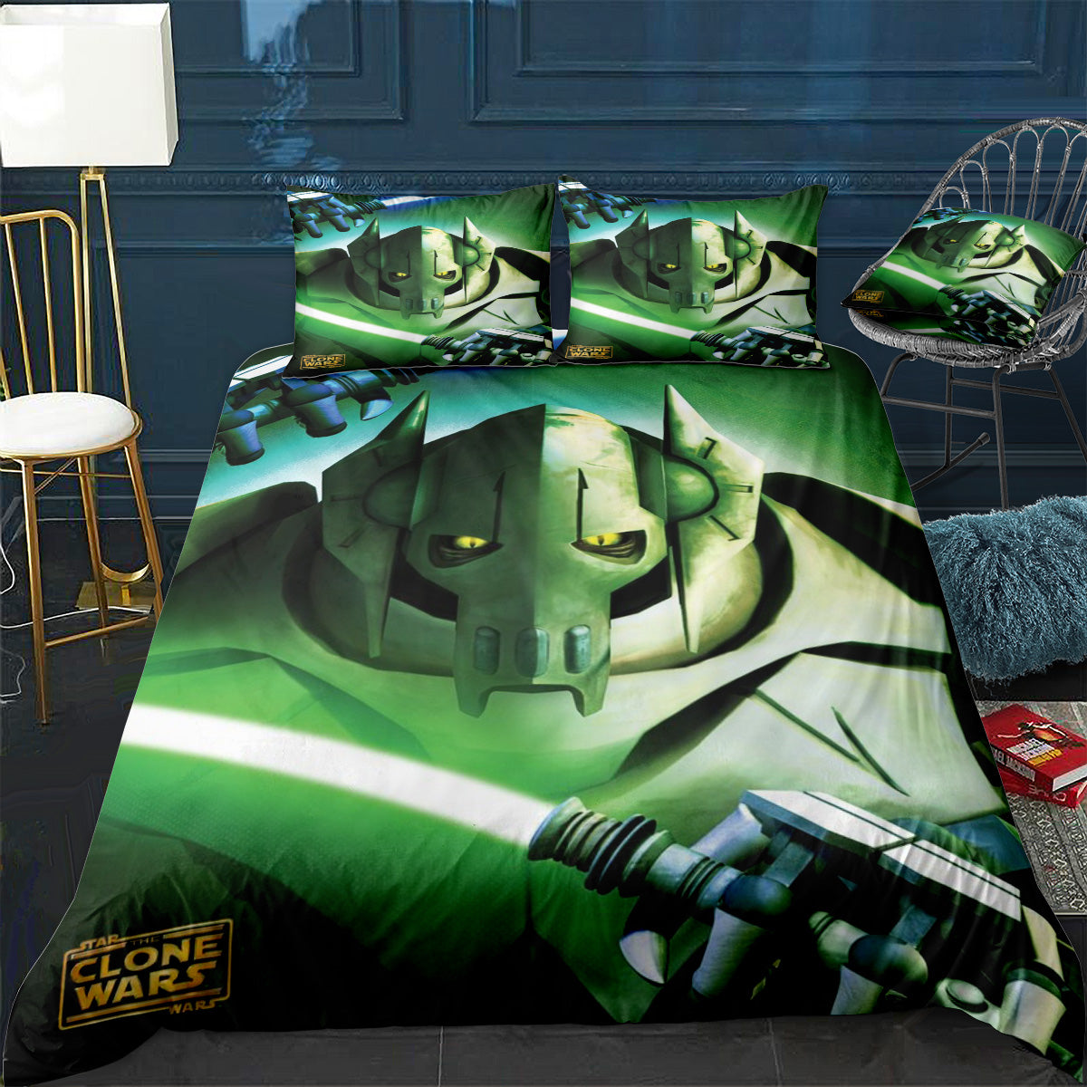 General Grievous Bedding Set (Duvet Cover & Pillow Shams)