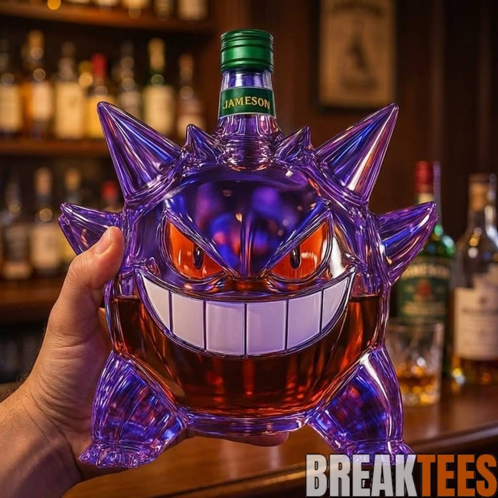 Gengar Pokémon Limited Edition Whiskey Bottle