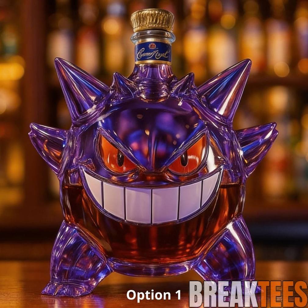 Gengar Pokémon Limited Edition Whiskey Bottle