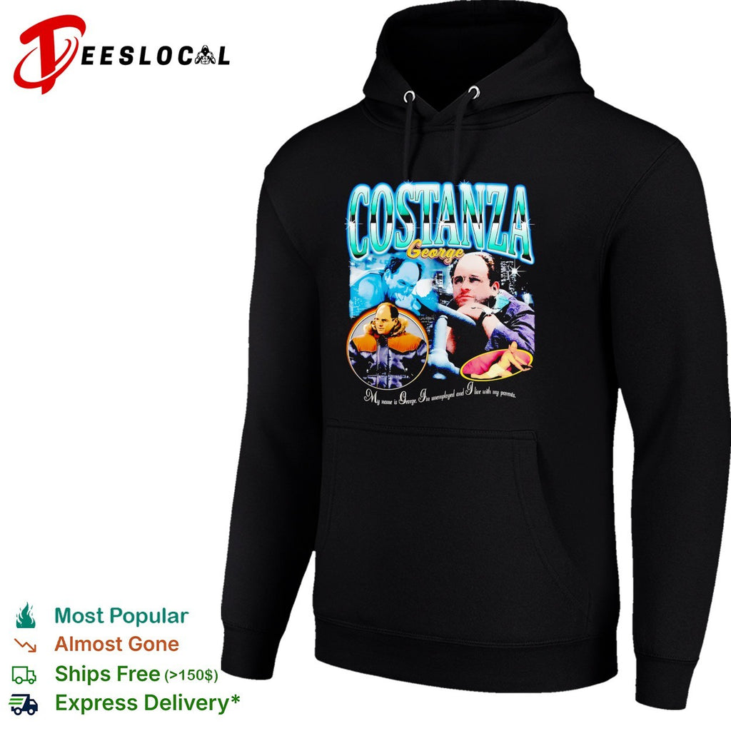 George Costanza Seinfeld vintage bootleg style graphic shirt