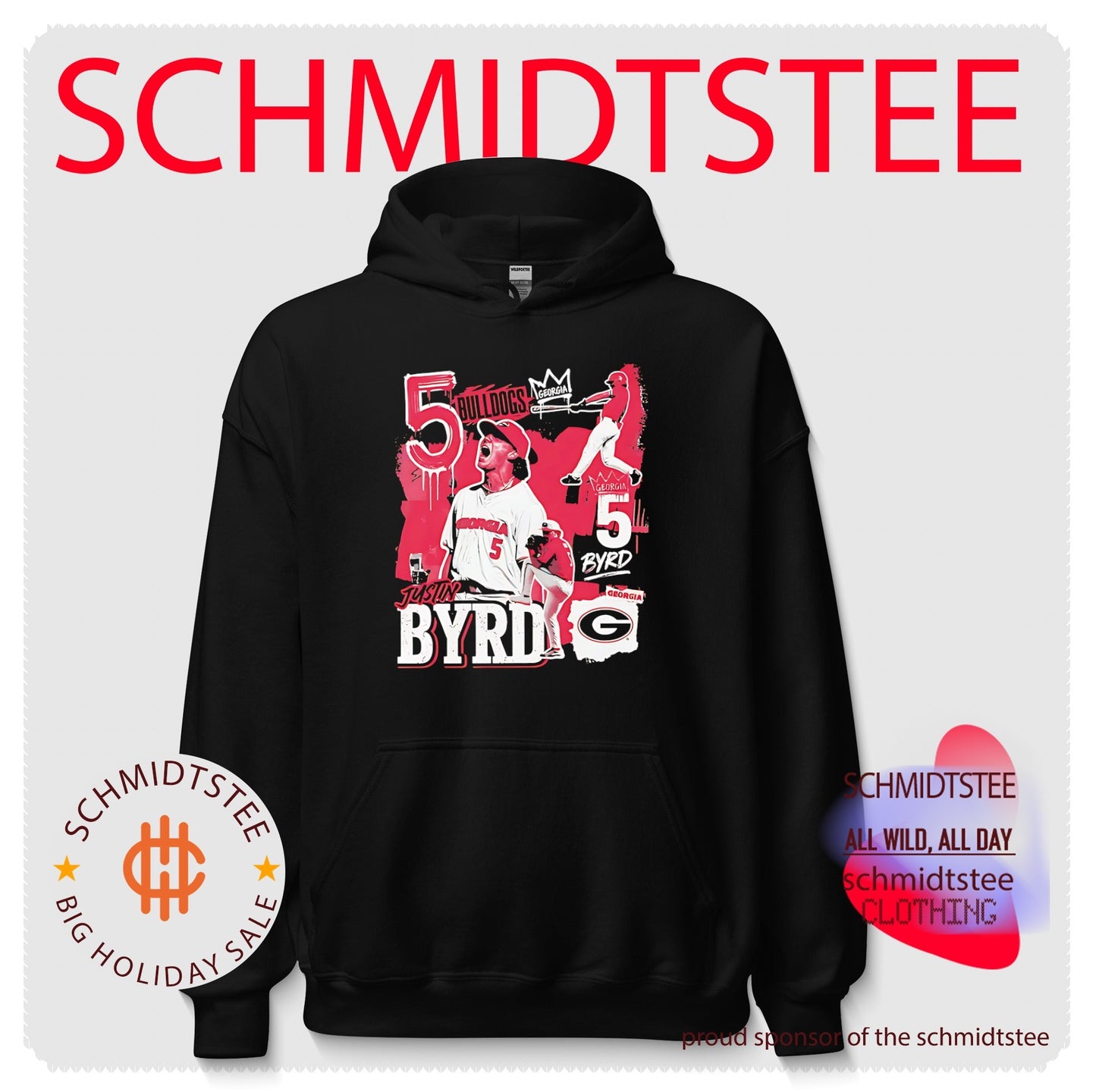 Georgia Bulldogs Justin Byrd vintage shirt