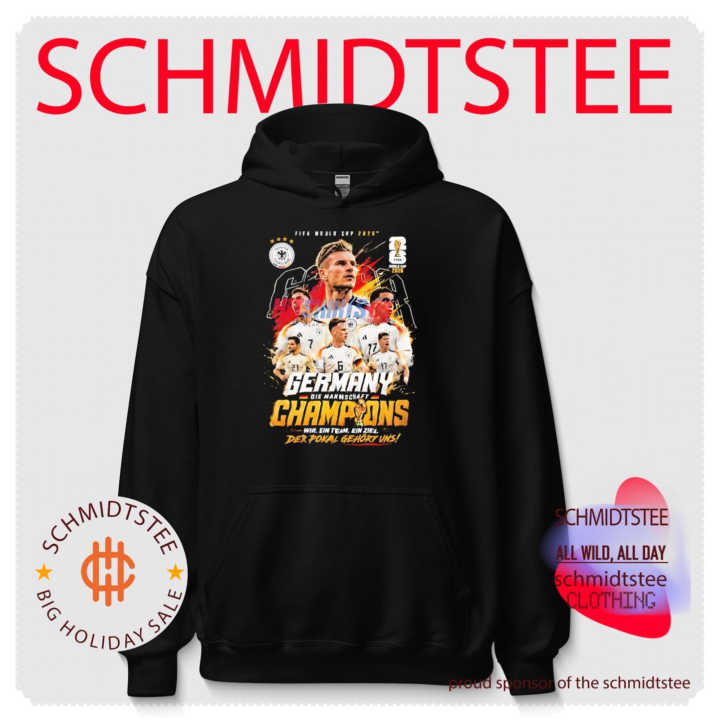 Germany Champions FIFA World Cup 2026 shirt