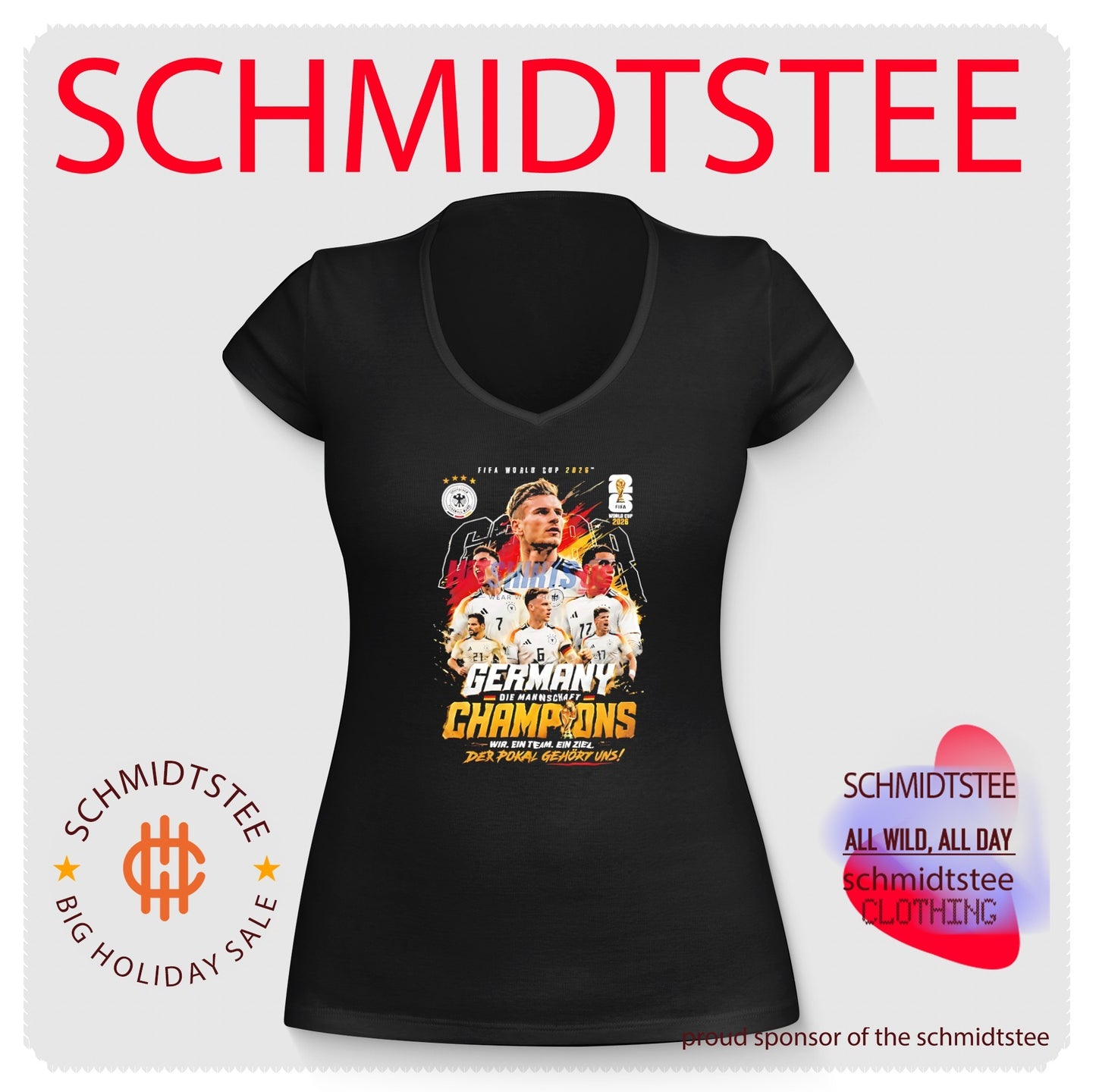 Germany Champions FIFA World Cup 2026 shirt