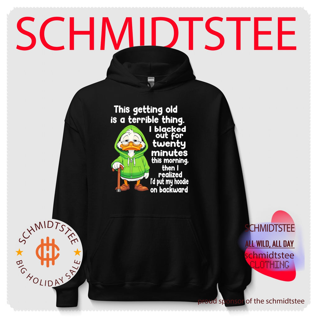Getting Old Is a Terrible Thing Duck in a shirt