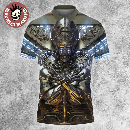 Ghost Band Phantomime Album Cover Papa Machine Polo Shirt