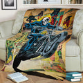 Ghost Rider Fleece Throw Blanket