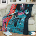 Ghost in the Shell Fleece Throw Blanket