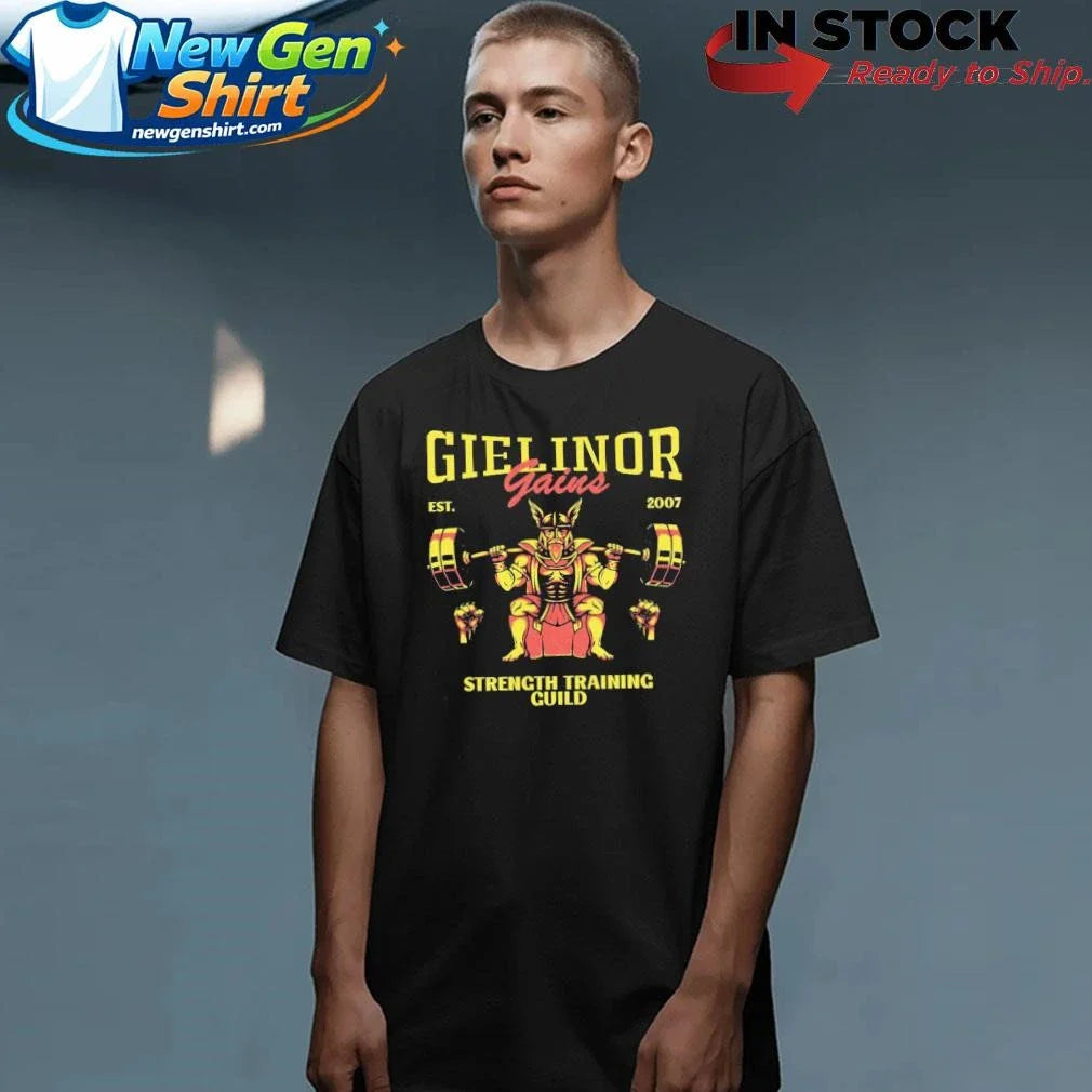 Gielinor Gains Strength Training Guild RuneScape Shirt