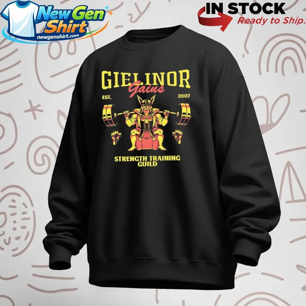 Gielinor Gains Strength Training Guild RuneScape Shirt