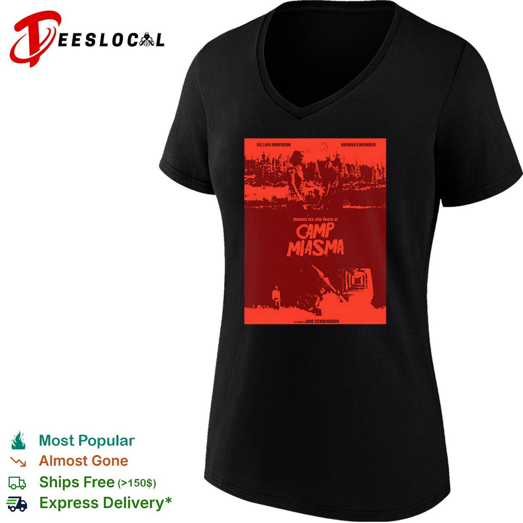 Gillian Anderson Hannah Einbinder Camp Miasma Teenage Sex and Death at a Film shirt