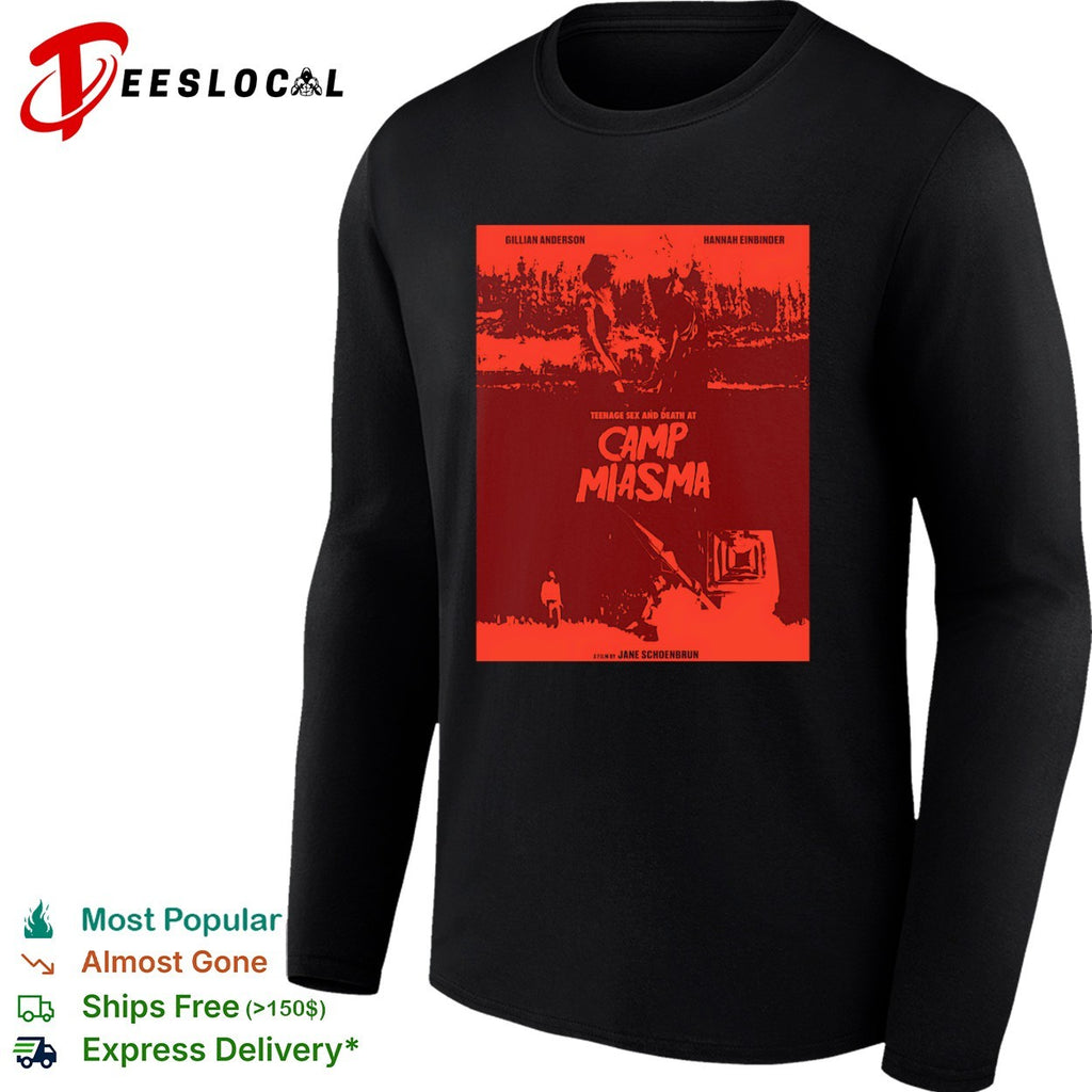 Gillian Anderson Hannah Einbinder Camp Miasma Teenage Sex and Death at a Film shirt