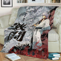 Gintoki Gintama Fleece Throw Blanket