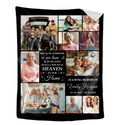 Personalized Memorial Blanket With Photos, Custom In Loving Memory Photo Collage Blanket, Loss Of Loved One Blanket, Bereavement Gift, Sympathy Gift