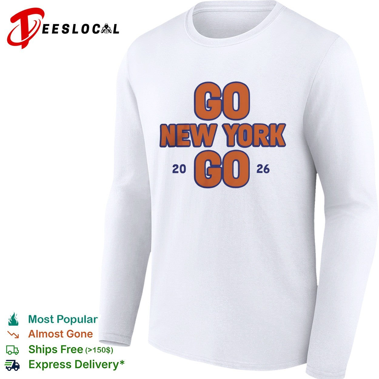 Go New York Go 20 26 New York Knicks Basketball NBA Team shirt